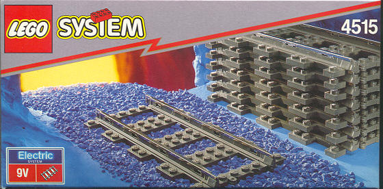 Lego 4515 Straight rails